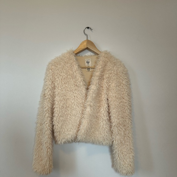 billabong fluffy jacket - Picture 1 of 3